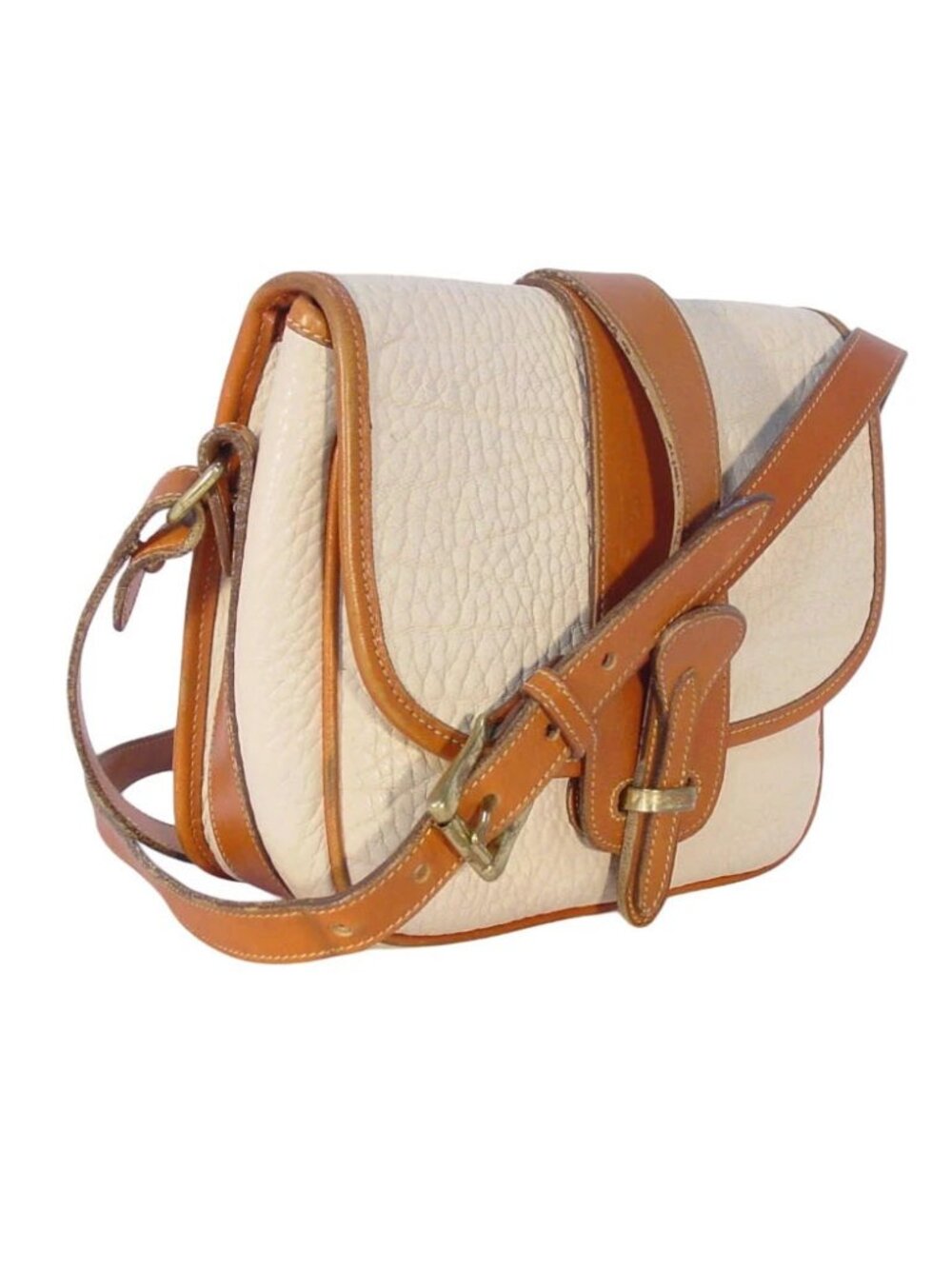 DOONEY & BOURKE Vintage AWL Crossbody Equestrian Over/Under Tack Bag - USA - Picture 2 of 13